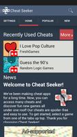 Cheat Seeker: Emoji Answers الملصق
