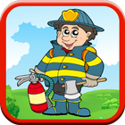 Firefighter Game: Kids - FREE! icône