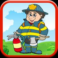 Firefighter Game: Kids - FREE! Affiche