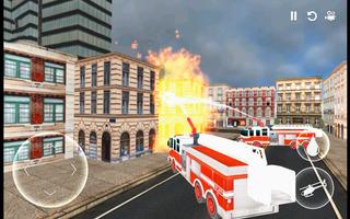 Helicopter Simulator: Firefighter Rescue Flight 3D ảnh chụp màn hình 2