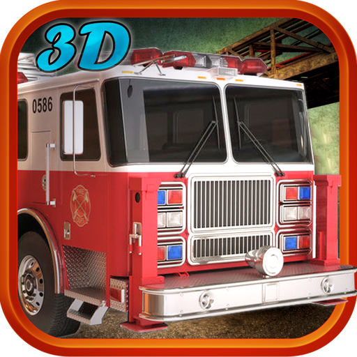 Herói real FireFighter jogo 3D