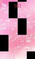 Piano Tiles Pink  - Girls Affiche