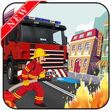 fireman hero & rescue adventure game 2018 icône
