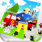 Jigsaw Fireman Puzzle-icoon