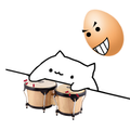 Bongo Cat Egg Survival - Bongo Cat Meme Game