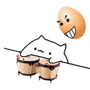 Bongo Cat Egg Survival - Bongo Cat Meme Game APK