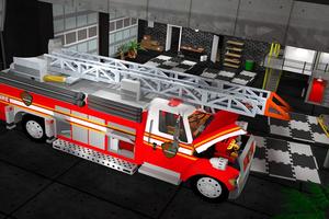 Fix My Truck: Fire Engine LITE постер