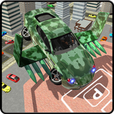 Army Flying Car Parking 3D icône