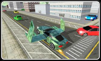 Army Flying Car Parking 3D ảnh chụp màn hình 1