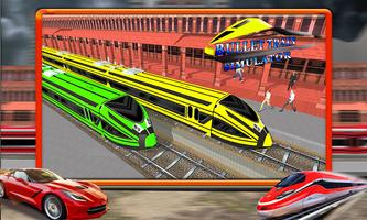 Rail Bullet Train Driver Game captura de pantalla 3