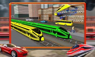 Rail Bullet Train Driver Game captura de pantalla 1
