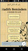 Hadith Reminders capture d'écran 1