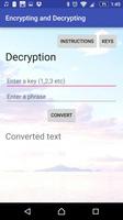 Encryption & Decryption capture d'écran 1