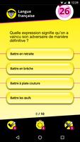 برنامه‌نما Quiz pour les Nuls Langue française عکس از صفحه