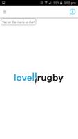 Poster Lovell Rugby