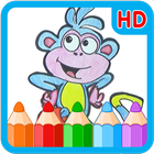 Coloring Book For Dora Girls icon