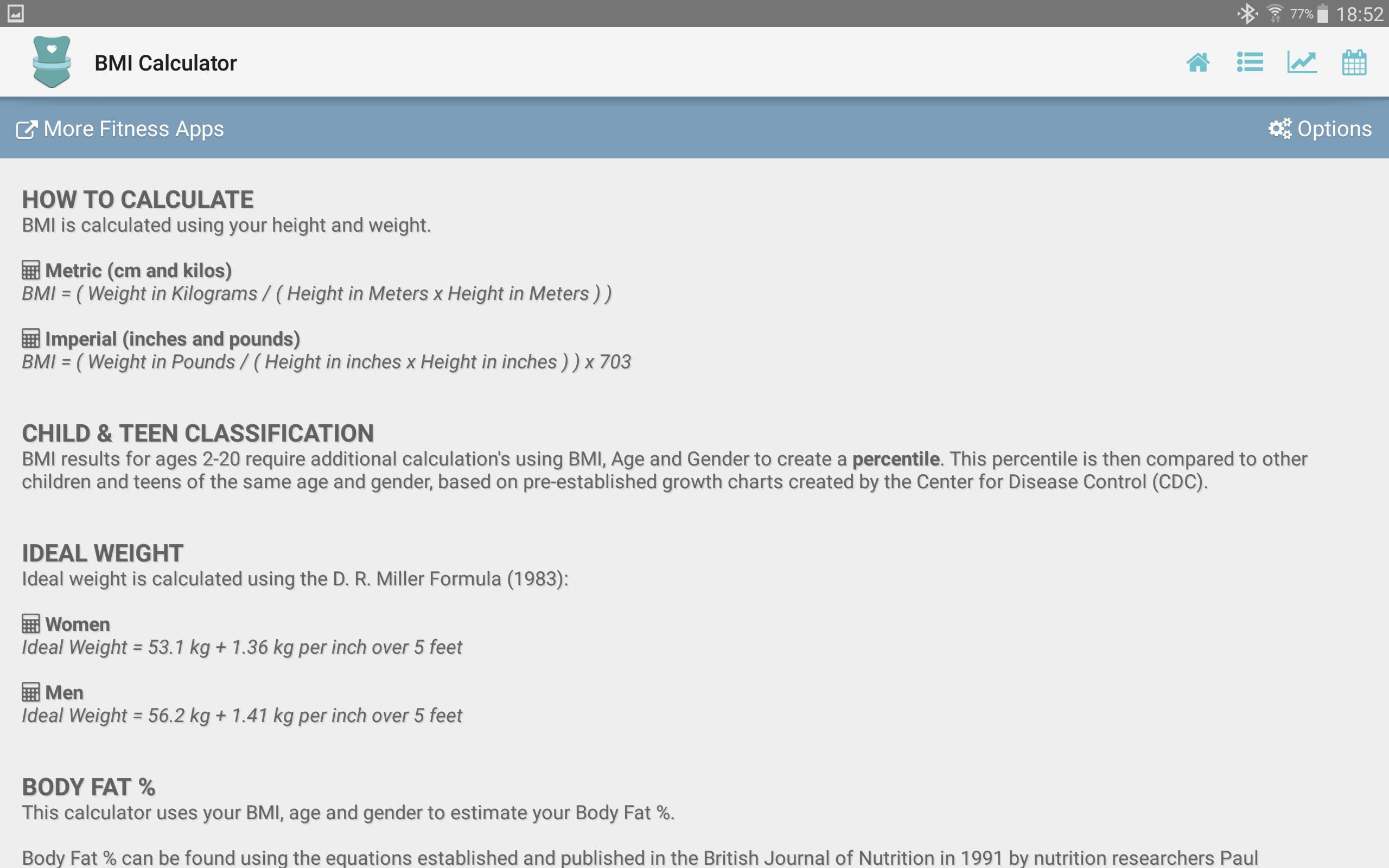 Child Bmi Calculator In Metric