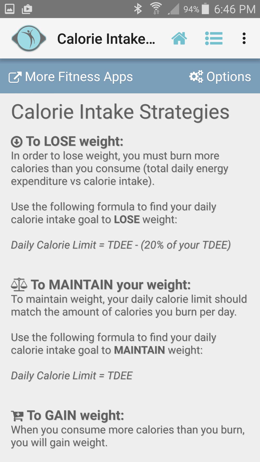 Calories Intake Calculator APK for Android Download