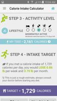 Diet Calories Start Calculator ảnh chụp màn hình 1