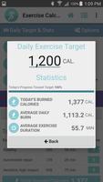 Exercise Calorie Calculator ảnh chụp màn hình 2