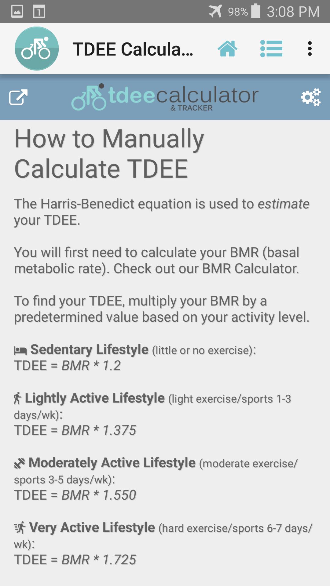 TDEE Calculator APK for Android Download