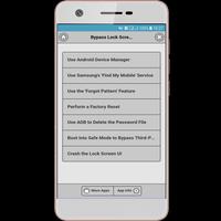 Poster Bypass Lock Screen Tips