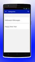 برنامه‌نما Scary Halloween Messages عکس از صفحه