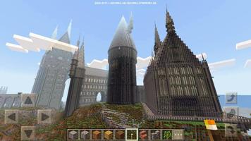Fantastic Hogwars map for MCPE Craft poster