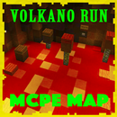 Volcano RUN parkour Map for MCPE Craft APK