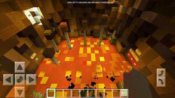 Volcano RUN parkour Map for MCPE Craft! screenshot 2