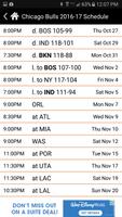 Basketball Schedule / Scores Screenshot 1