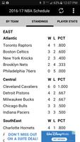 Basketball Schedule / Scores capture d'écran 2