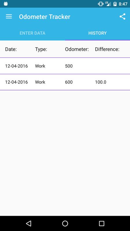 odometer tracker for android apk download