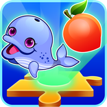 Animal jigsaw, fruit jisaw