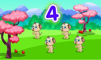 Game for kids - counting 123 포스터