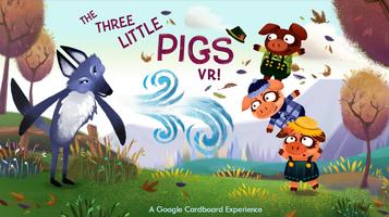 Three Little Pigs VR پوسٹر