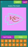 Guess The Nfl Team تصوير الشاشة 3