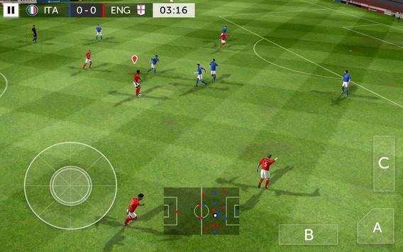 تنزيل لعبة First Touch Soccer 2015 - Fts 15 للاندرويد اخر اصدار