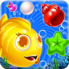 Fish Treasure Match 3 icon