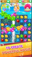 Fish Treasure Match 3 تصوير الشاشة 1