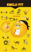 Emoji Fit : Exercise Poses Affiche
