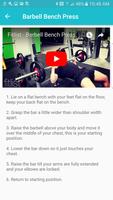 برنامه‌نما Fitlist - Workout Log & Gym Tr عکس از صفحه