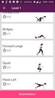 FW-Full Body Workout,Lose Weight,Fitness Women App ảnh chụp màn hình 1