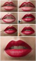 پوستر Lip makeup