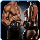 Fitness & Bodybuilding Workout Zeichen