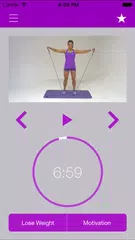 Resistance Band Tone Übungen APK Herunterladen