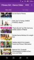 Fitness Girl - Dance Video Affiche