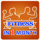 Fitness in one month - Body Building Zeichen