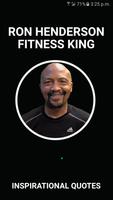 Fitness King Quotes Affiche