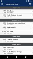 Mountain Fitness Center captura de pantalla 2